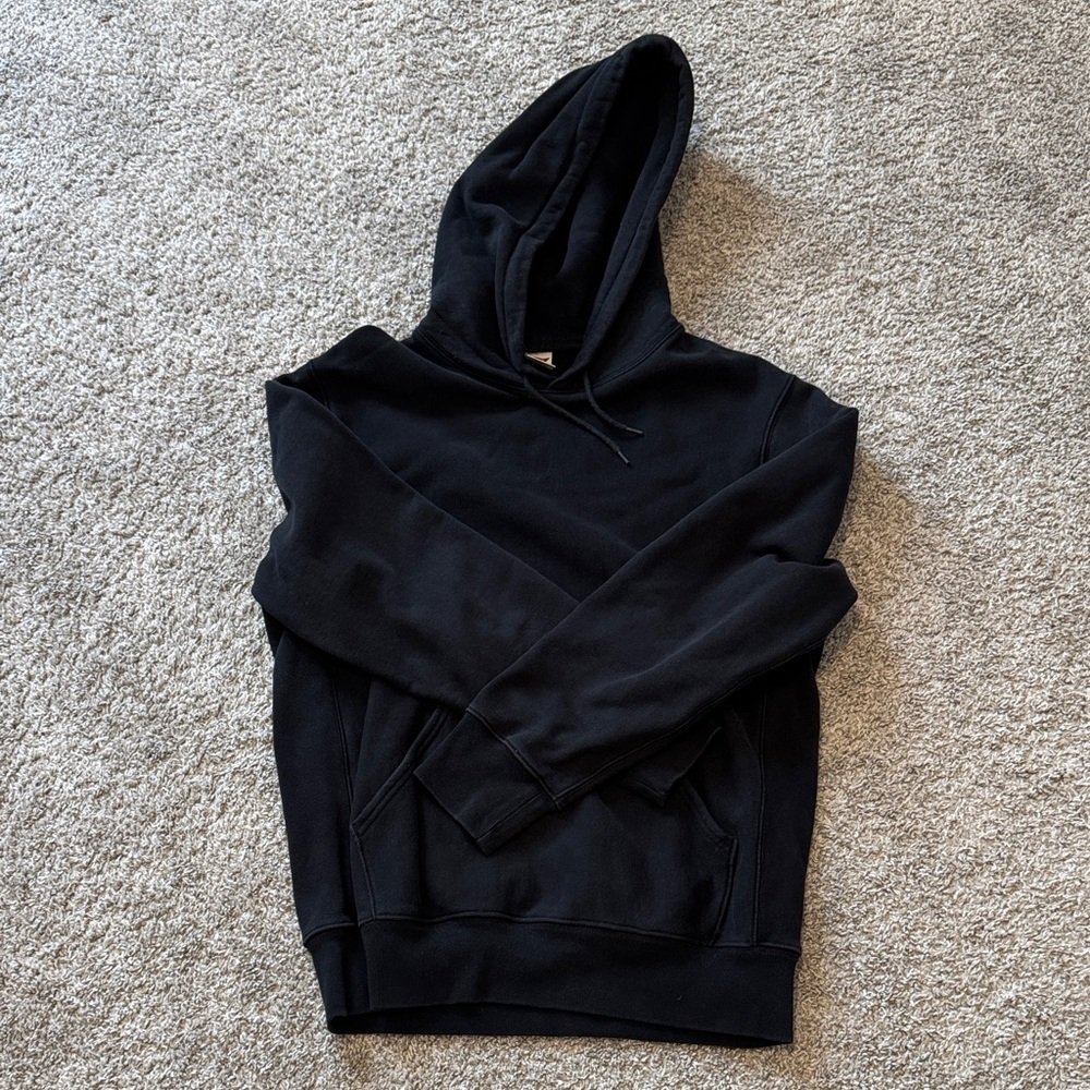 Jcrew Men's Black Hoodie